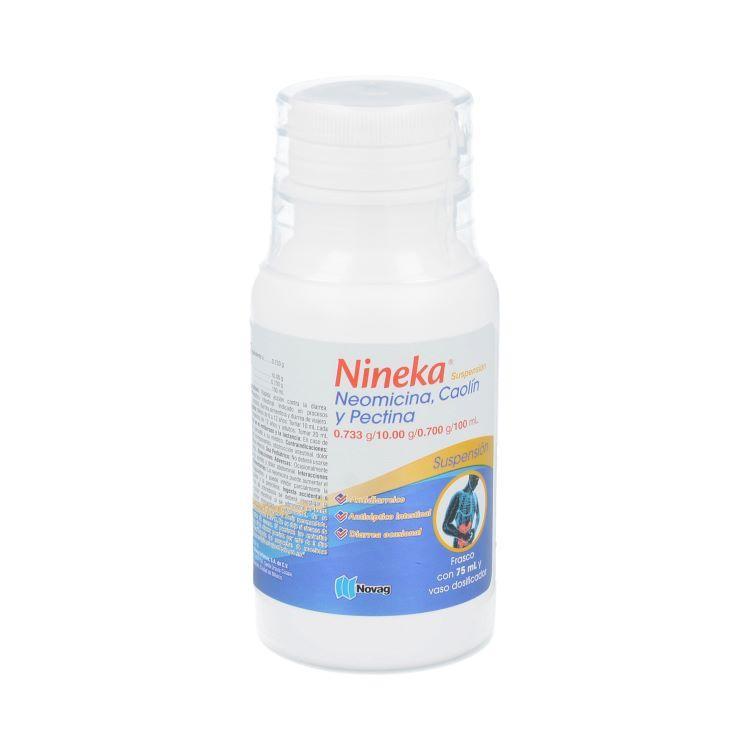 NINEKA SUSP. FCO. 75 ML. 0.733-10-0.700 G/100 ML.