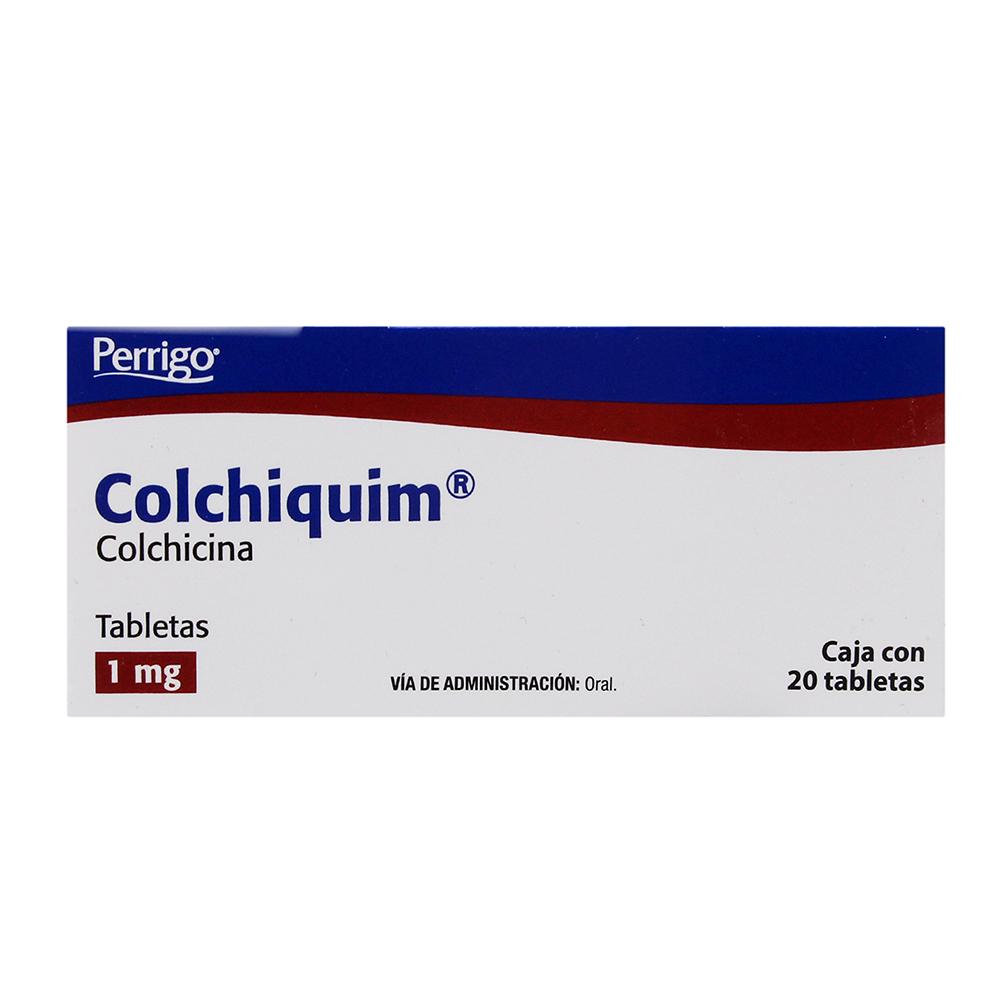 COLCHIQUIM c/20 TABS. 1 MG. colchicina