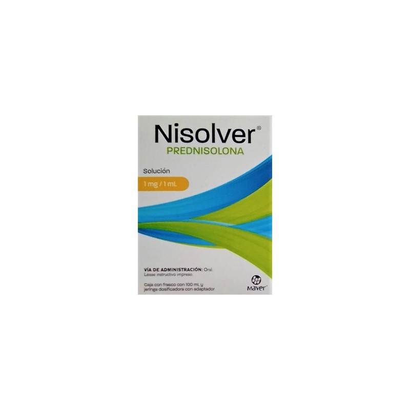 NISOLVER SOLUCIÓN Fco. 100 ML. 1 MG/1 ML.