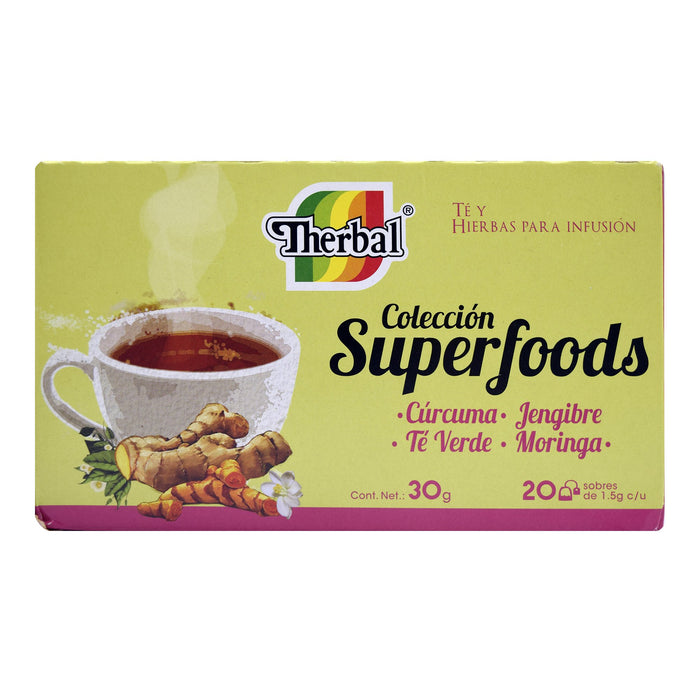COLECCIÓN SUPER FOODS p/Infusión c/20 SOBS. 1.5 G.