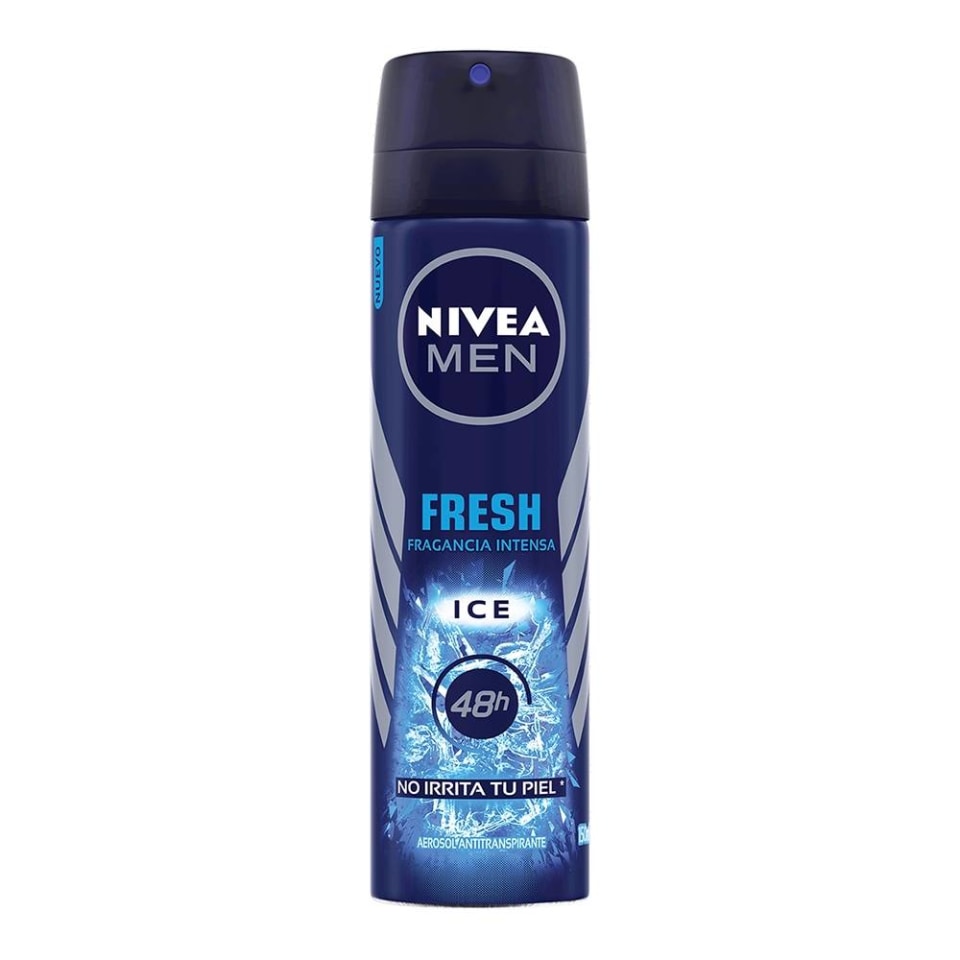 NIVEA MEN DESODORANTE Fresh Ice 48H Aerosol 150 ML.