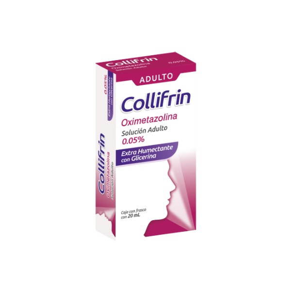 COLLIFRIN SOL. NASAL Adulto 0.05% Fco. 20 ML.