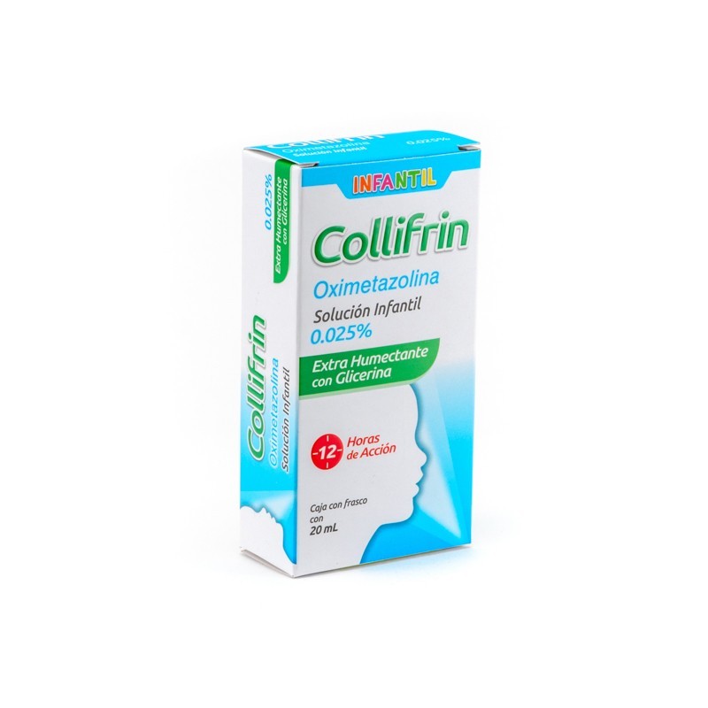 COLLIFRIN SOL. NASAL Infantil 0.025% Fco. Atomizador 20 ML.