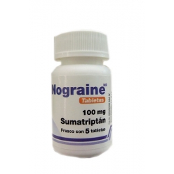 NOGRAINE Fco. c/5 TABS. 100 MG.