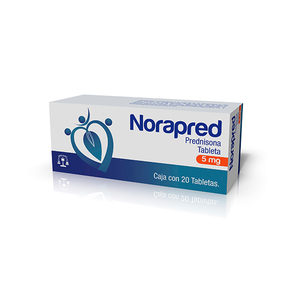 NORAPRED c/20 TABS. 50 MG.