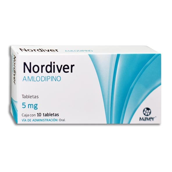 NORDIVER c/10 TABS. 5 MG.
