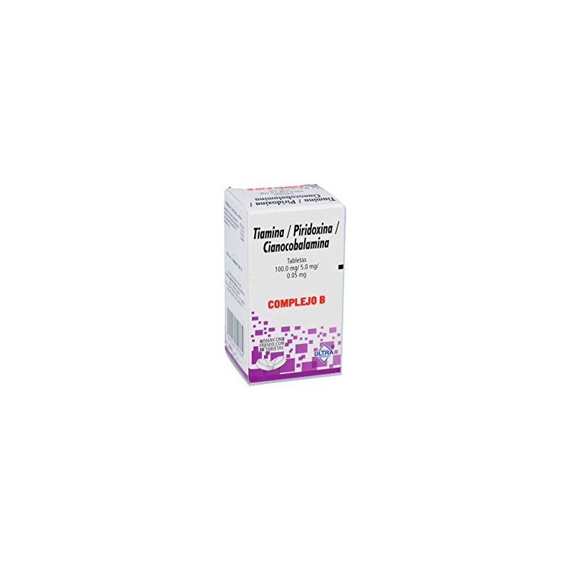 COMPLEJO B (ULTRA) C/30 TABS. 100/5/0.05 MG.