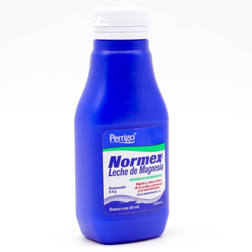 NORMEX Leche de Magnesia SUSP.  Fco. 60 ML. 8.5 G/100 ML.