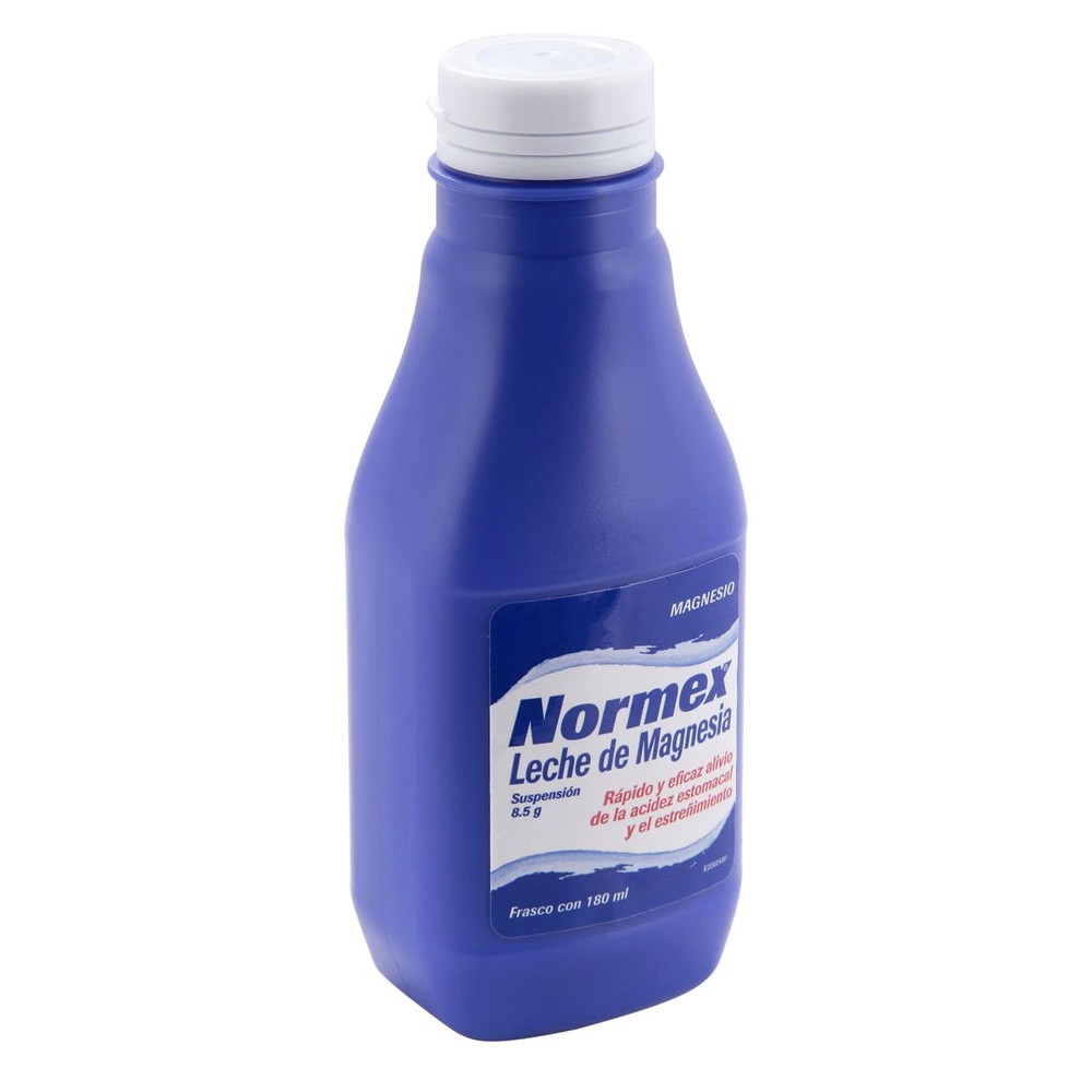 NORMEX LECHE DE MAGNESIA SUSP. FCO. 180 ML. 8.5 G/