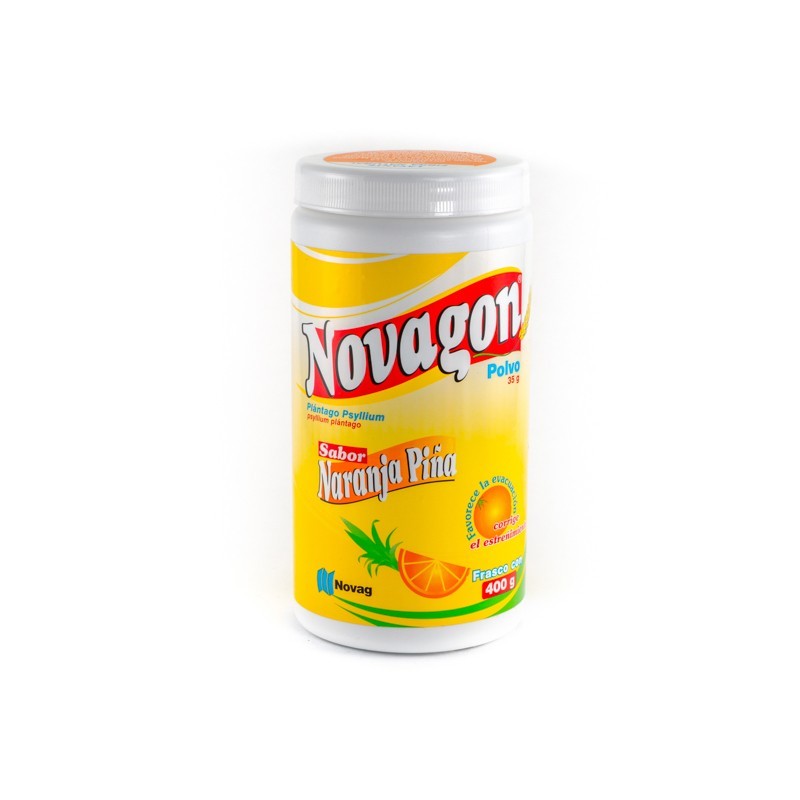 NOVAGON POLVO Sab. Naranja-Piña Fco. 400 G. 35 G/100 G.
