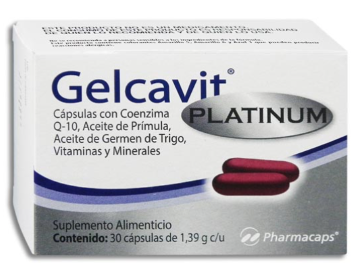 GELCAVIT Platinum c/30 CAPS. 1.39 G.