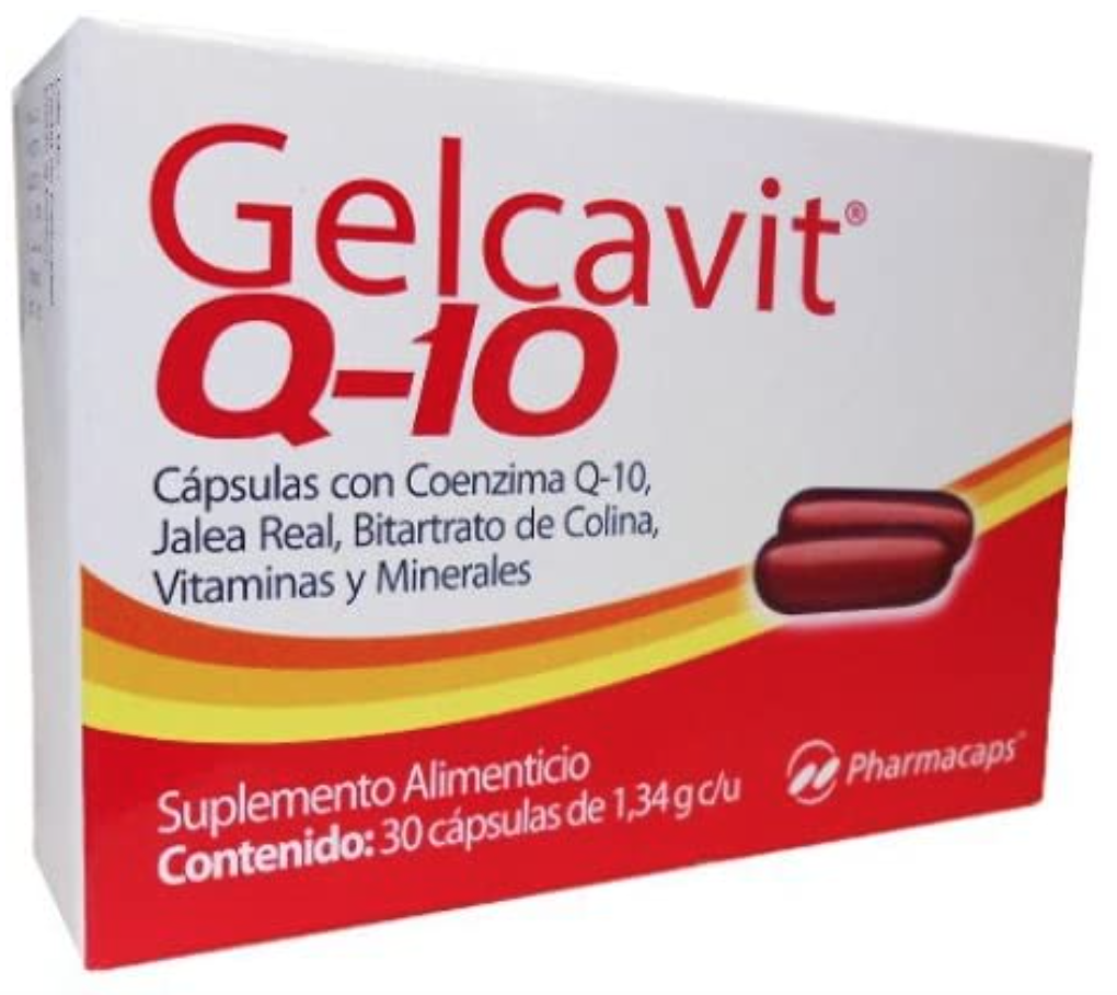 GELCAVIT Q-10 c/30 CAPS. 1.34 G.