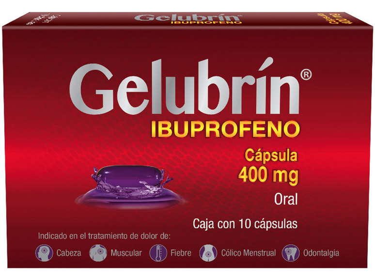 GELUBRÍN c/10 CAPS. 400 MG.