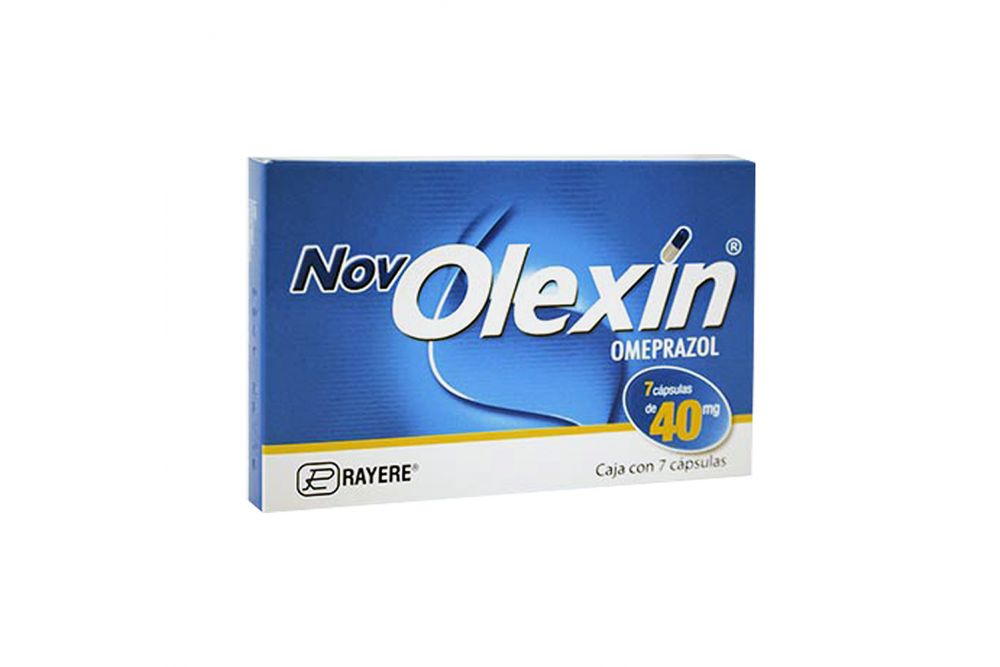 NovOLEXIN c/ 7 CAPS. 40 MG.