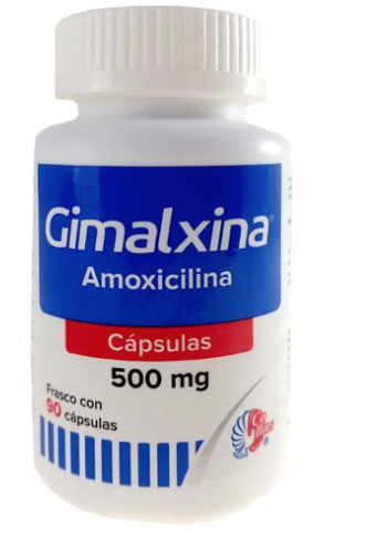 GIMALXINA C/90 CAPS. 500 MG.