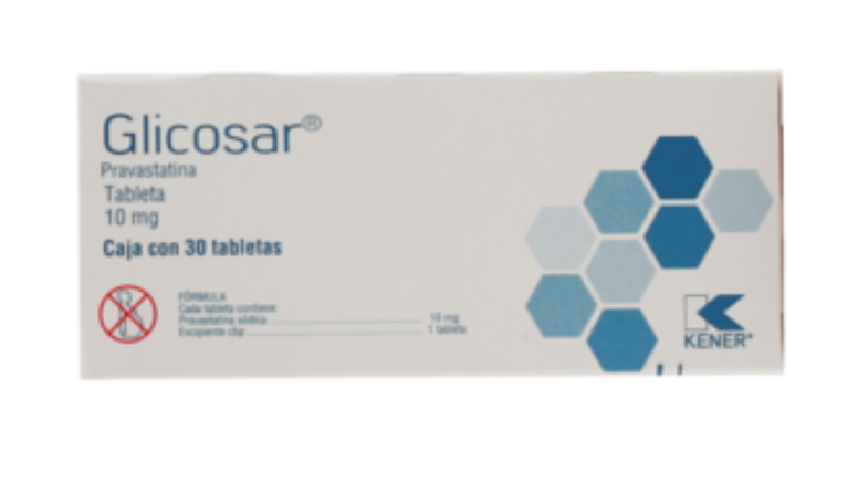 GLICOSAR c/30 TABS. 10 MG.
