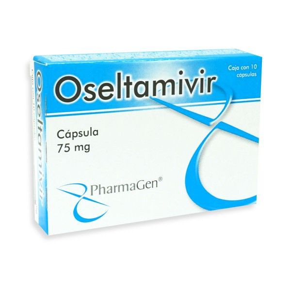 OSELTAMIVIR (PharmaGen) c/10 CAPS. 75 MG.