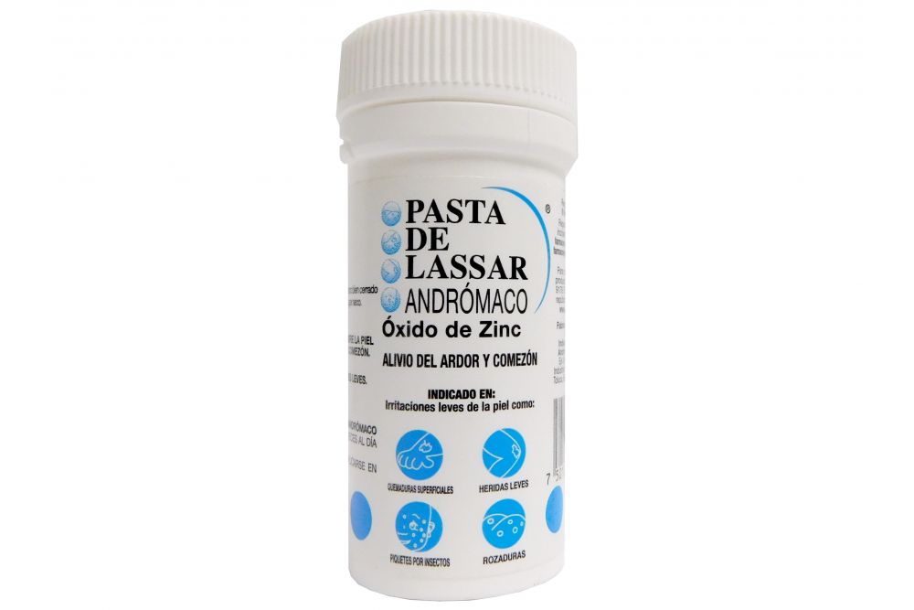 OXIDO DE ZINC (Andromaco) PASTA 25% Tarro c/30 G.