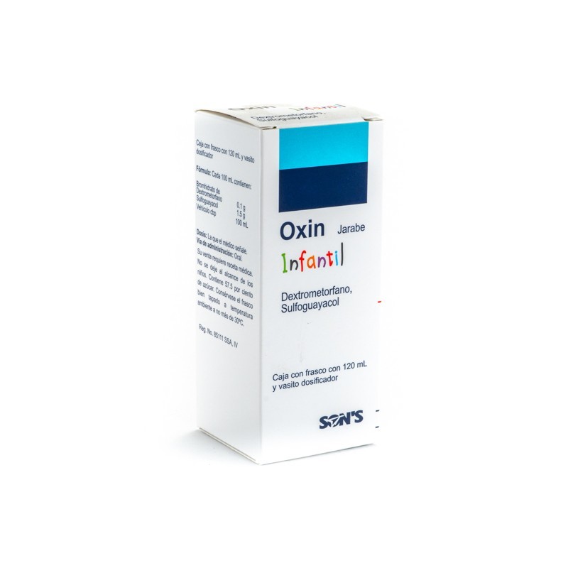 OXIN JARABE Infantil Fco. 120 ML. 0.1-1.5 G/100 ML.