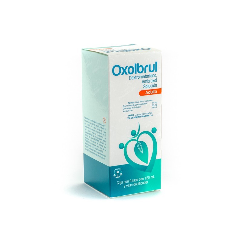 OXOLBRUL SOL. ADULTO Fco. 120 ML. 225-225 MG/100 ML.