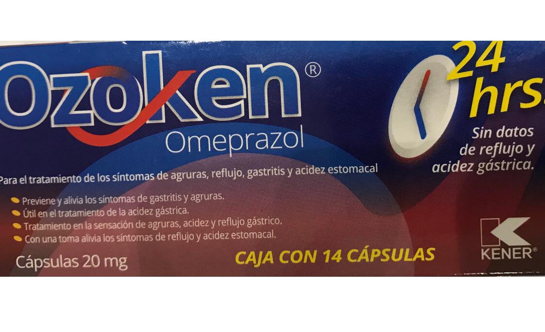 🚚KENER Ozoken Omeprazol 20mg 14 Caps