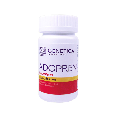 ADOPREN Fco. c/45 TABS. 600 MG.