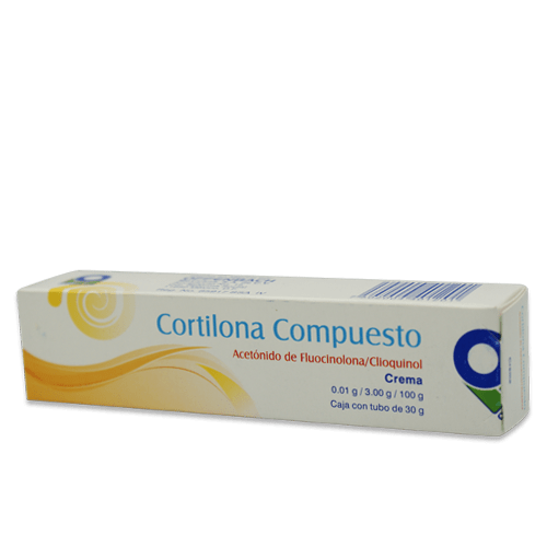 CORTILONA Compuesto CREMA Tubo c/30 G. 0.01-3.0 G/100 G.
