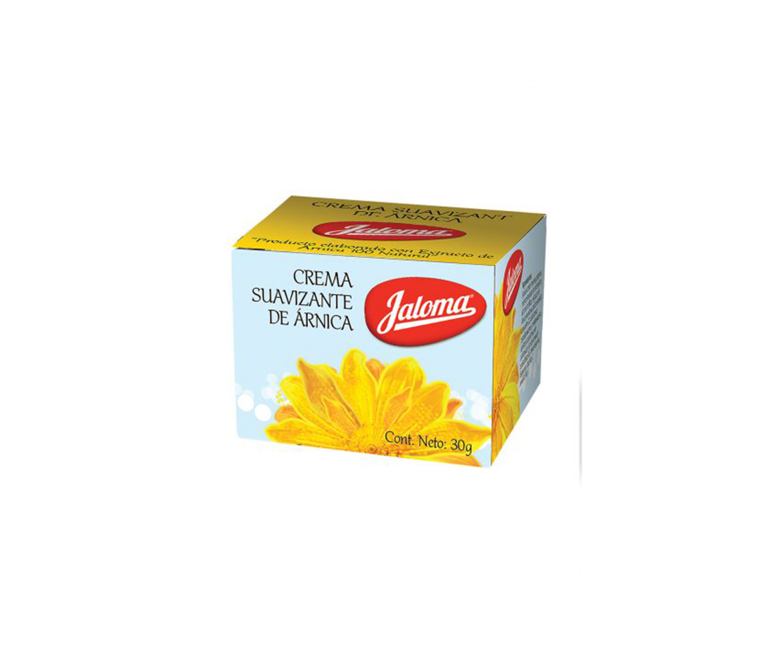 CREMA SUAVIZANTE DE ÁRNICA (Jaloma) Tarro c/30 G.