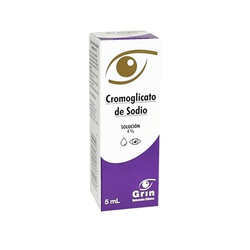 CROMOGLICATO de SODIO (Grin) Sol. Oft. 4% Fco. Gotero 5 ML.
