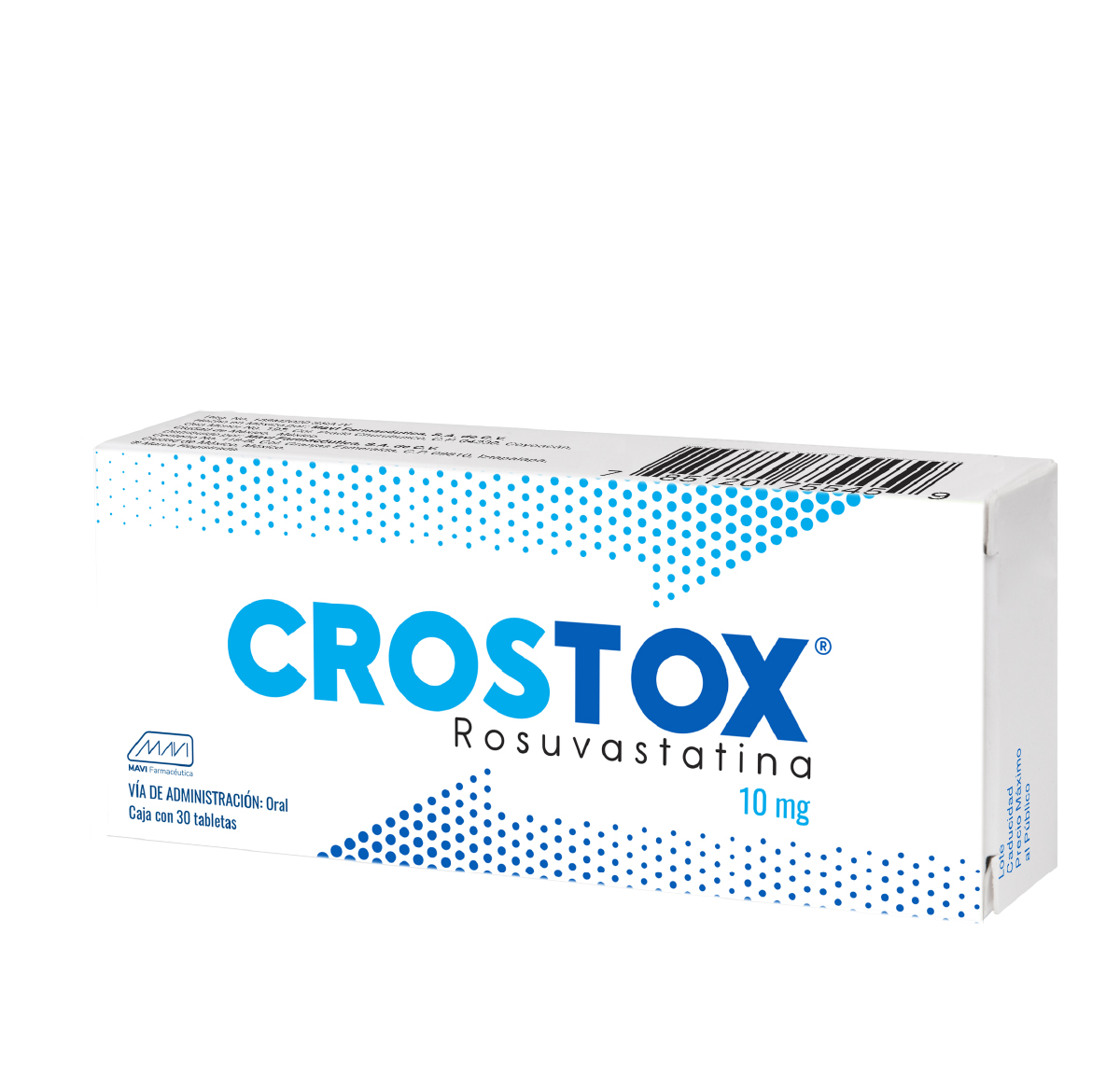 CROSTOX c/30 TABS. 10 MG.
