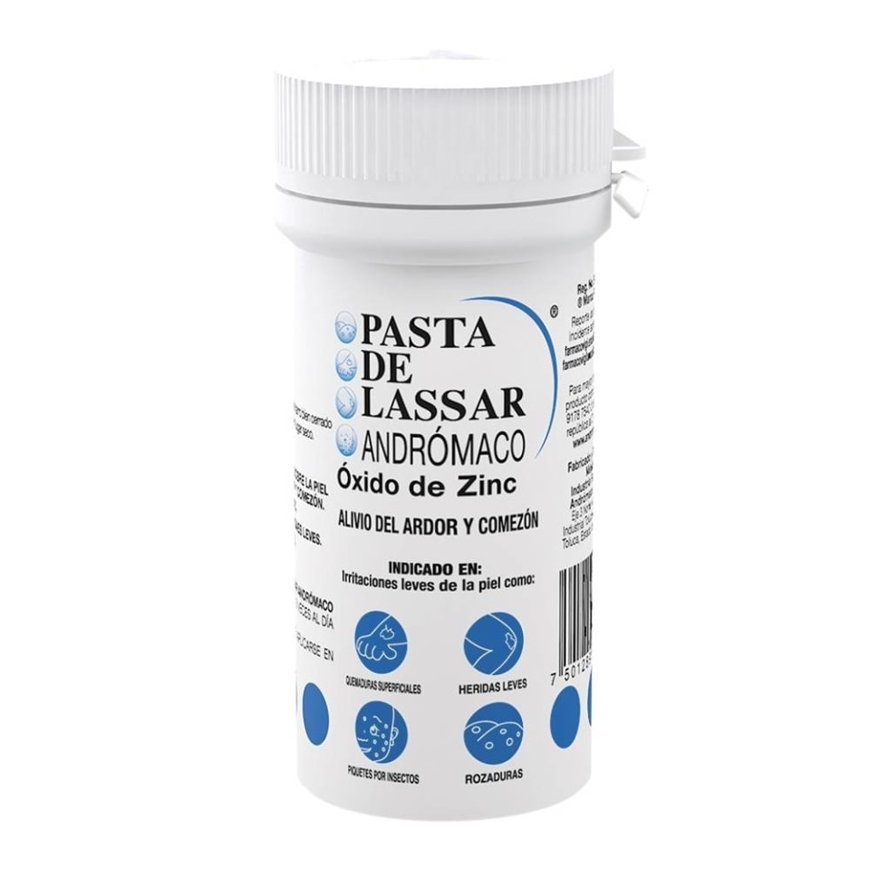PASTA DE LASSAR ANDRÓMACO 25% Tarro c/ 30 G.