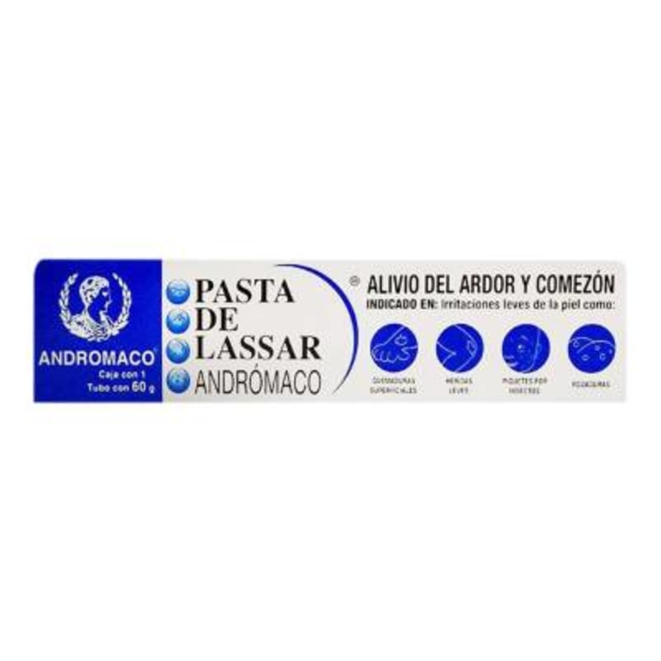 PASTA DE LASSAR ANDRÓMACO 25% Tubo c/ 60 G.