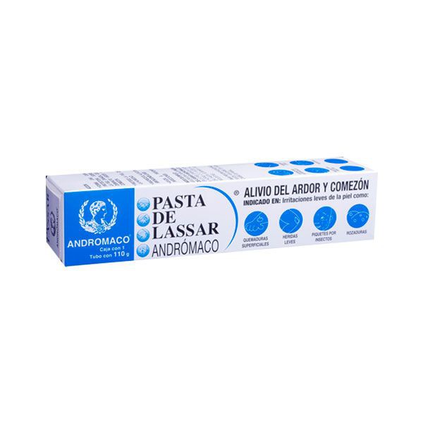 PASTA DE LASSAR ANDRÓMACO 25% Tubo c/110 G.
