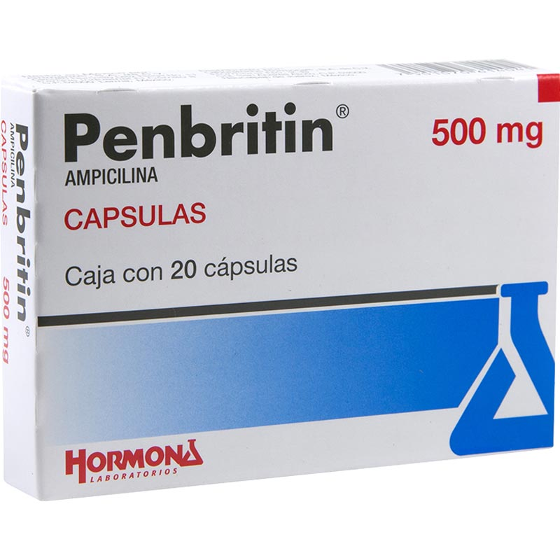 PENBRITIN c/20 CAPS. 500 MG.