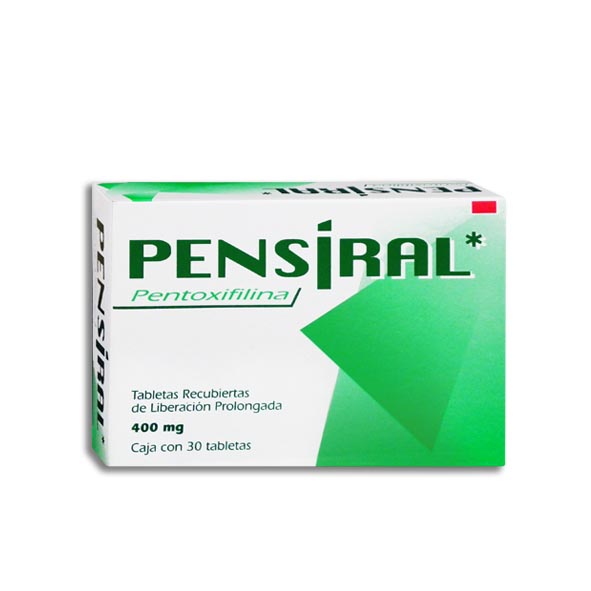 PENSIRAL C/30 TABS. L.P. 400 MG.