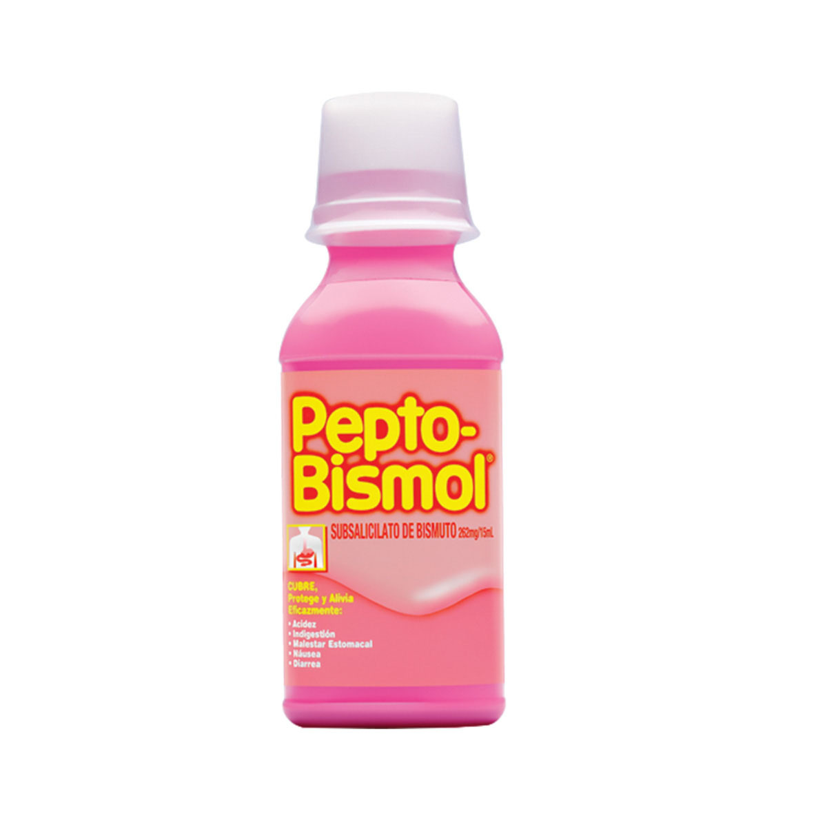 PEPTO-BISMOL Sab. Original SUSP. Fco. 118 ML. 1.75 G/100 ML.