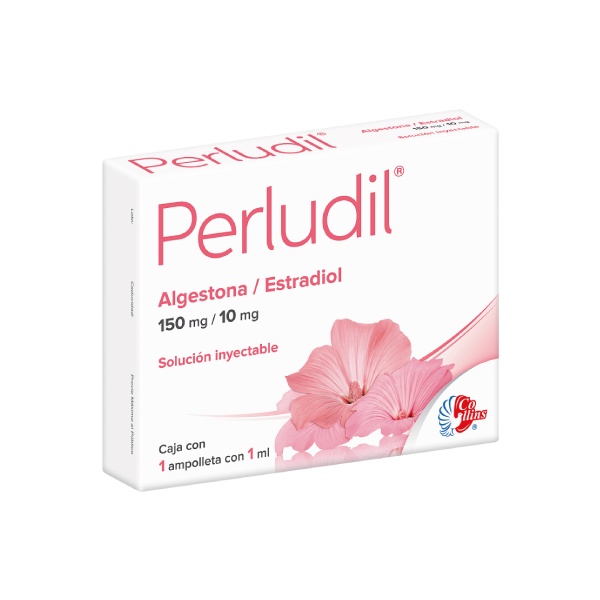 PERLUDIL Sol. Iny. c/1 AMPTA. 150-10 MG/1 ML.