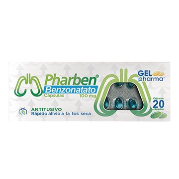 PHARBEN c/20 CAPS. 100 MG.