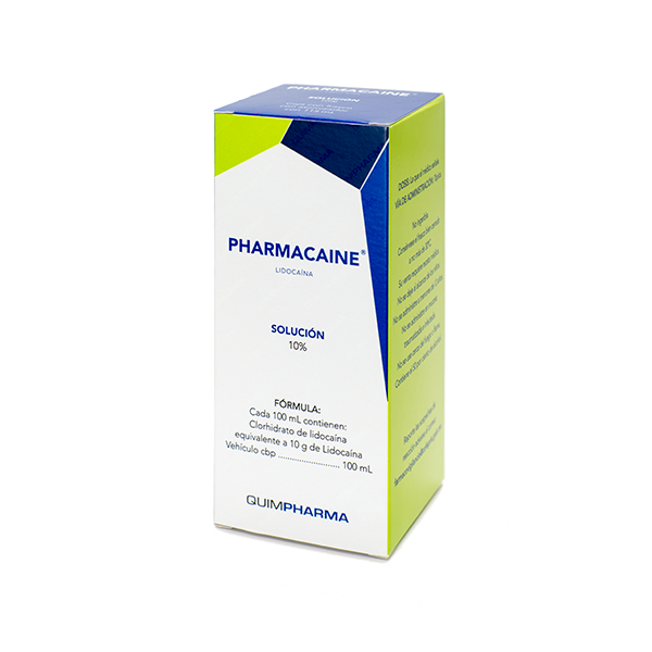 PHARMACAINE SOLUCIÓN 10% Fco. Atomizador 115 ML.