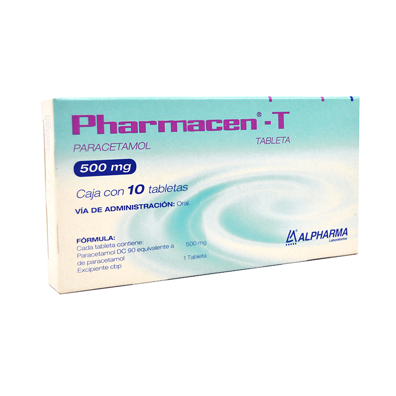 PHARMACEN-T c/10 TABS. 500 MG.