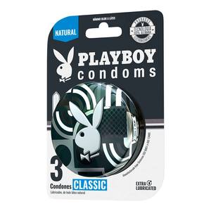 PLAYBOY CLASSIC BLISTER C/3 CONDONES.