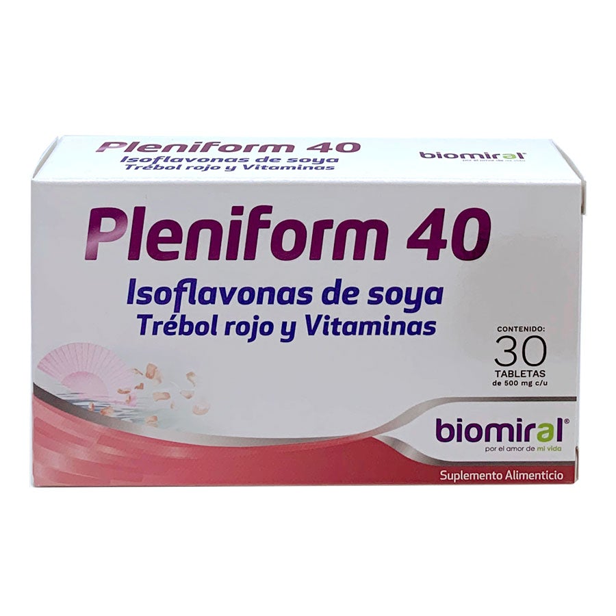 PLENIFORM 40 c/30 TABS. 500 MG.