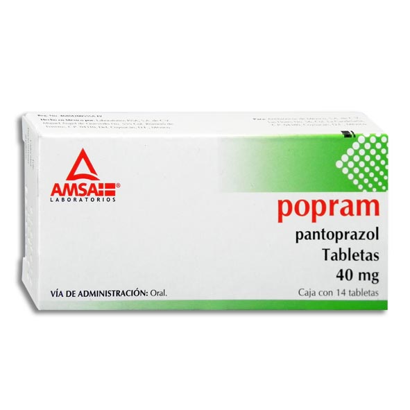 POPRAM c/14 TABS. 40 MG.
