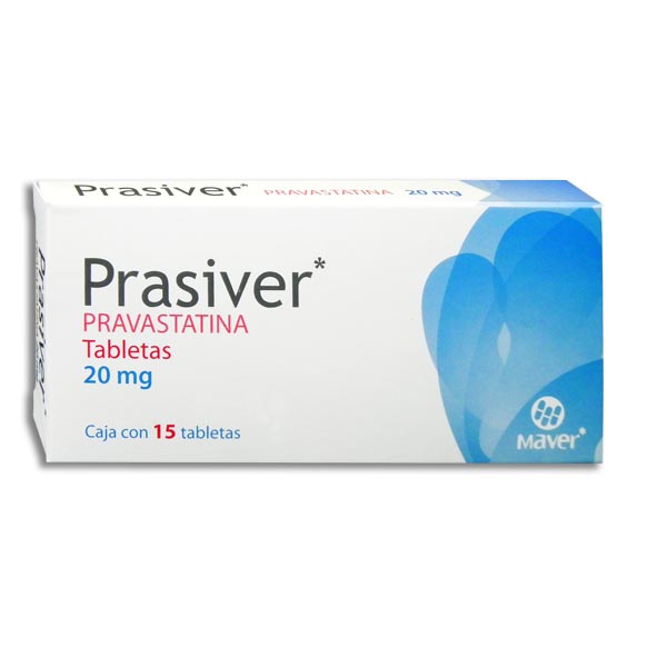 PRASIVER c/15 TABS. 20 MG.