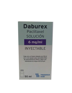DABUREX Sol. Iny. c/1 FCO. AMP. 50 ML. 6 MG/1 ML.