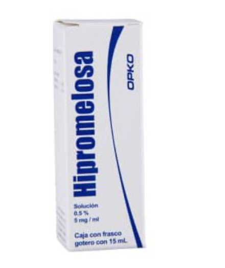HIPROMELOSA (Opko) SOL. OFTÁLMICA 0.5% Fco. Gotero 15 ML.