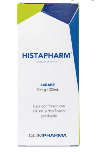 HISTAPHARM JARABE FCO. 120 ML. 50 MG/100 ML.