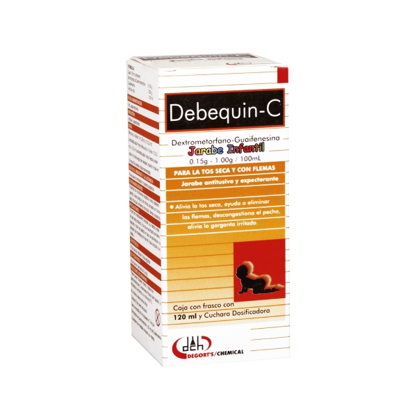 DEBEQUIN-C JBE. Infantil  Fco. 120 ML. 0.15-1.00 G/100 ML.