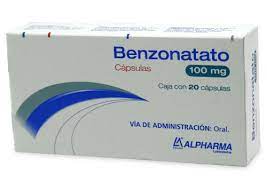 BENZONATATO (Alpharma) c/20 CAPS. 100 MG.