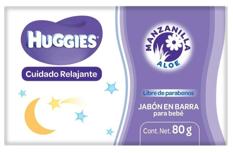 HUGGIES CUIDADO RELAJANTE Jabón Corporal 80 G.